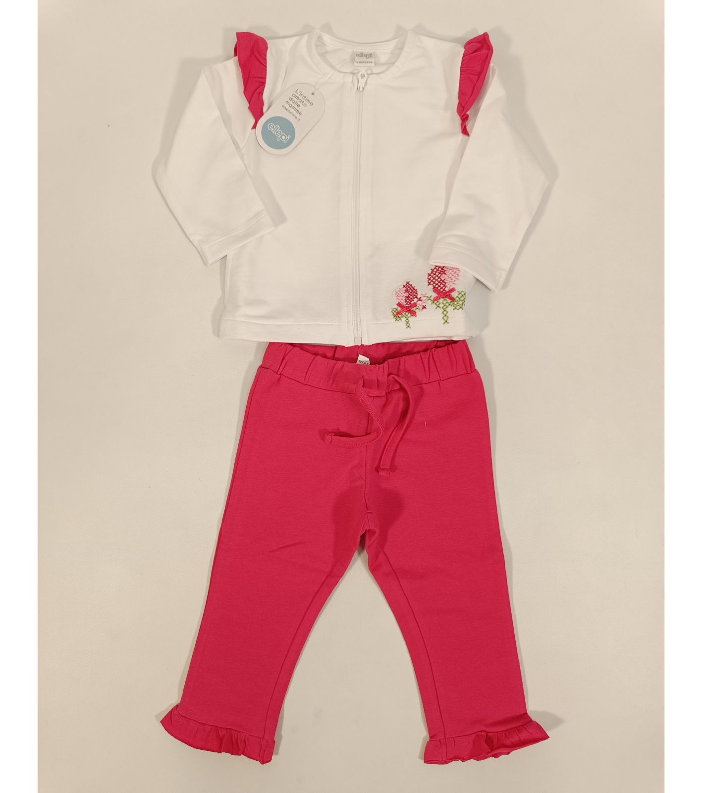 BABY GIRL SET CO5074 Tellini S.r.l. Wholesale Clothing